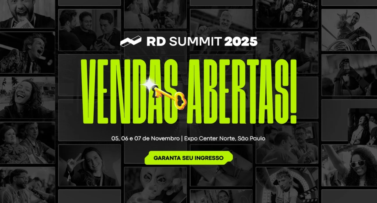 Capa de anúncio do RD Summit 2025